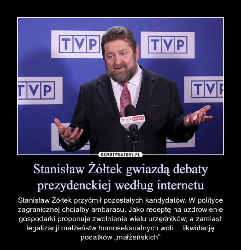 Mem ze Stanisławem Żółtkiem 