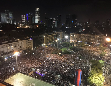 Miniatura: Demonstracja w Izraelu. Tysiące...