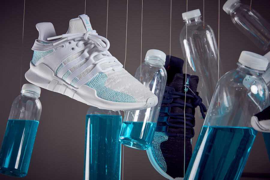 Buty Adidasa wykonane z przetworzonych plastikowych butelek 
