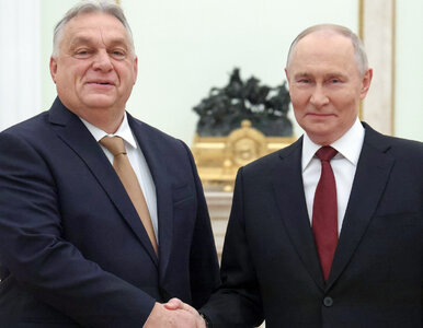 Miniatura: Putin odpowiedział na słowa Orbana. „To...