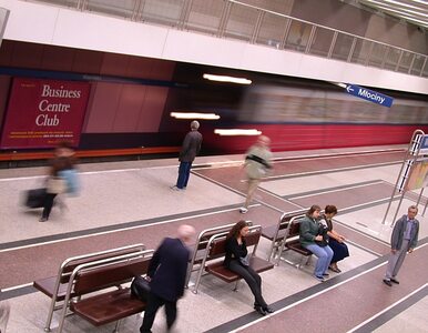 Miniatura: Warszawa: awaria w metrze