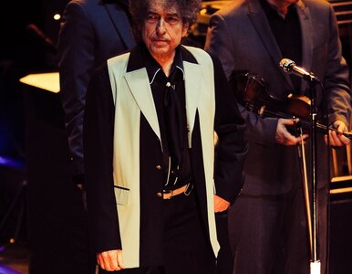 Miniatura: Bob Dylan odebrał Nagrodę Nobla w czarnej...