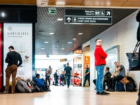 Miniatura: Chaos na lotnisku Warszawa-Modlin....