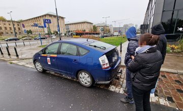 Zatrzymanie kierowcy taks&oacute;wki na&nbsp;aplikacje