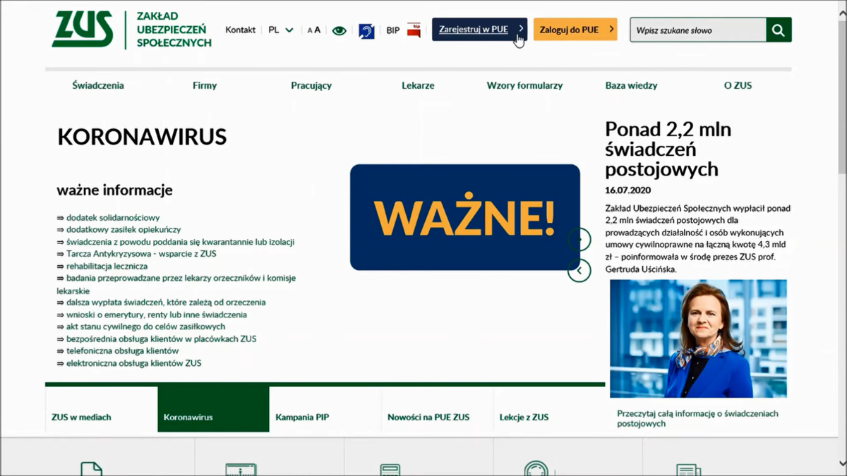 ZUS PUE - galeria zdjęć