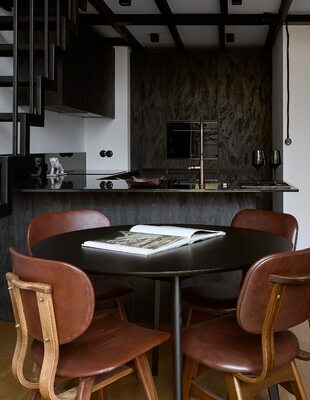 Miniatura: Mieszkanie w neogotyckim stylu, projekt...