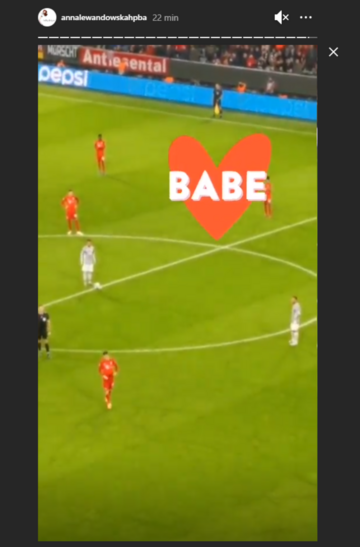 "Cieszynka" Lewandowskiego na&nbsp;Instastories jego żony