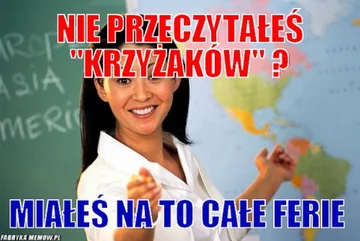 Mem z okazji ferii zimowych 