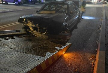 Wypadek BMW w&nbsp;Jarosławiu