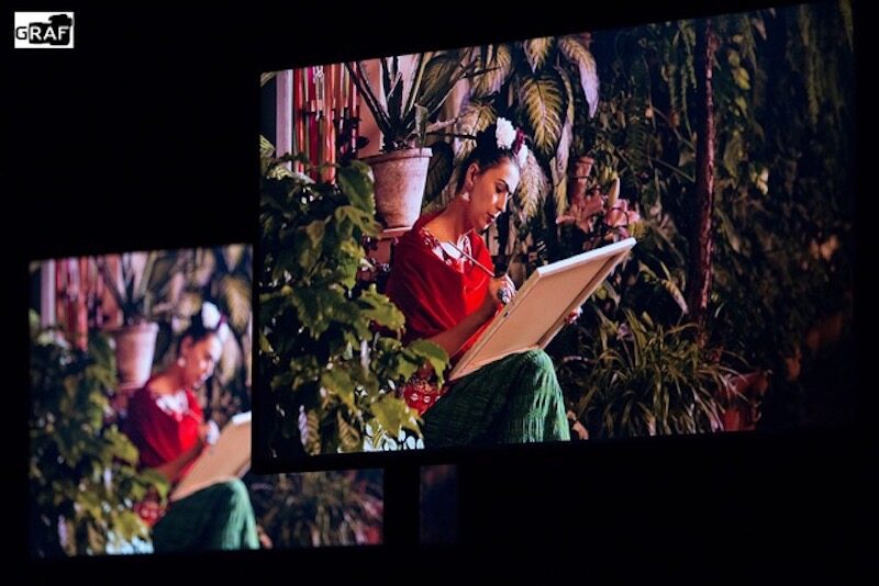 Frida. Życie Sztuka Rewolucja Martyna Kaliszewska jako Frida Kahlo w sztuce Jakuba Przebindowskiego Frida. Życie Sztuka Rewolucja.