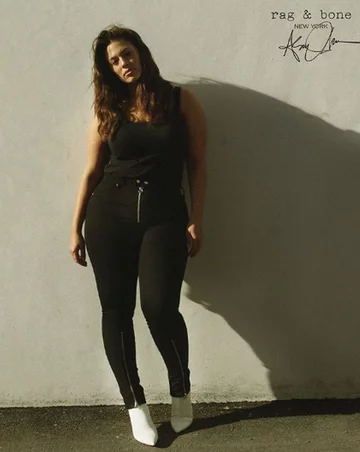 Ashley Graham w kampanii Rag&Bone 