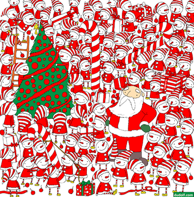 Miniatura: Gdzie jest czapka Świętego Mikołaja?