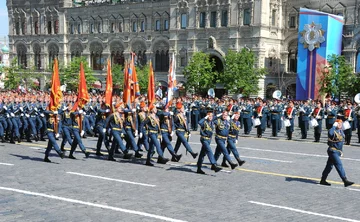 Dzień Zwycięstwa w Moskwie, defilada na Placu Czerwonym Dzień Zwycięstwa w Moskwie, defilada na Placu Czerwonym