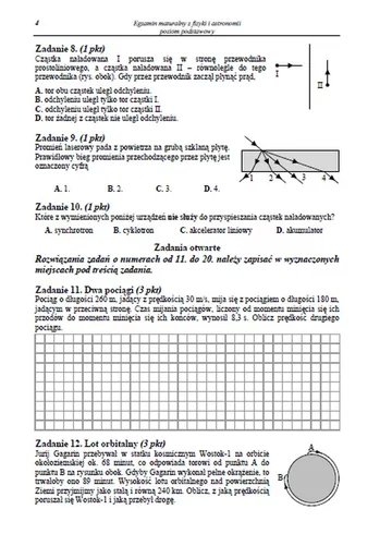 Matura 2013. Zobacz arkusze egzaminacyjne z fizyki - poziom podstawowy (fot.CKE)