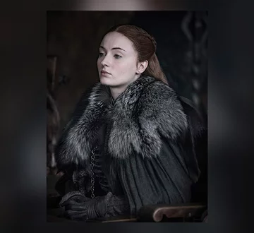 Sansa Stark w 8. sezonie serialu Teraz Sophie Turner ma 23 lata.