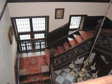 Wnętrze zamku Rubensa w Elewijt 