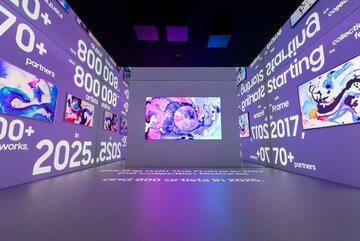 By jeszcze mocniej podkreślić syntezę sztuki i&nbsp;technologii, Samsung zorganizuje na&nbsp;targach na&nbsp;Art Basel interaktywny salon ArtCube