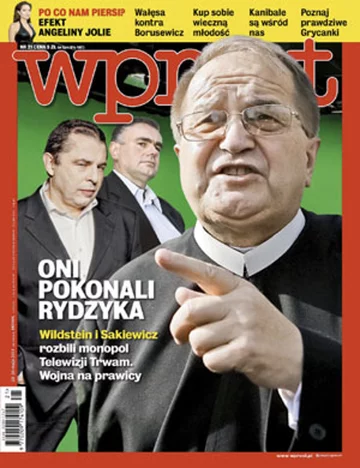 Okładka tygodnika Wprost nr 21/2013 (1578)