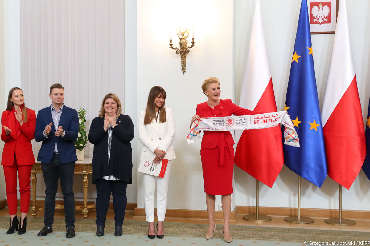 Spotkanie z Polską Reprezentacją Olimpiad Specjalnych 