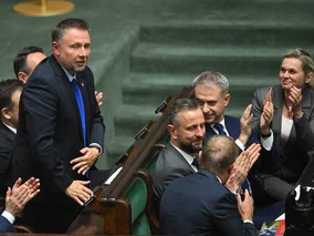 Miniatura: Wniosek o wotum nieufności wobec Marcina...