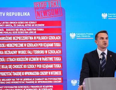 Miniatura: Starcie na konferencji. Rzecznik rządu...