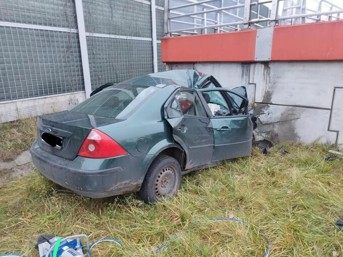 Wypadek na DK7 w Skarżysku-Kamiennej
