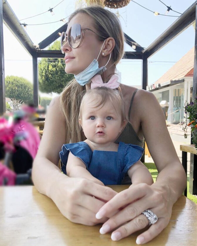 Joanna Krupa i jej córka Asha-Leigh Nunes 