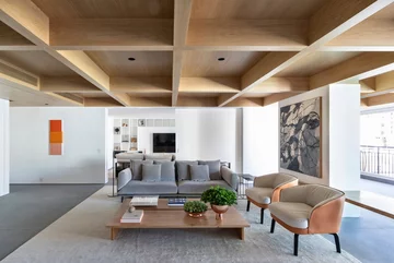 Słoneczny apartament w São Paulo, projekt Coletivo Arquitetos v2com, 3039-02