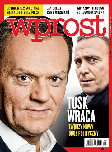 Okładka tygodnika Wprost nr 8/2019 (1874)