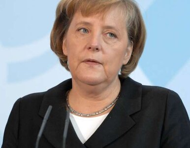 Miniatura: Merkel cieszy się z wyroku TK