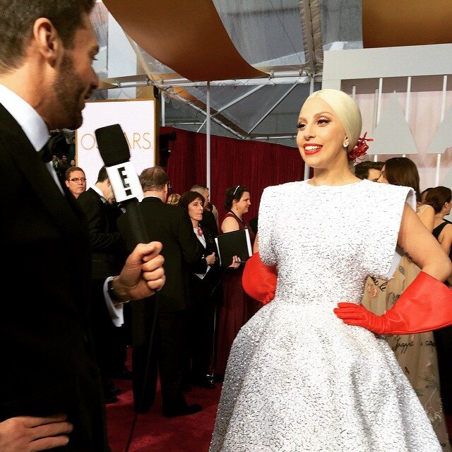 Lady Gaga. Ryan Seacrest: gaga killed it tonight fot. https://instagram.com/ryanseacrest