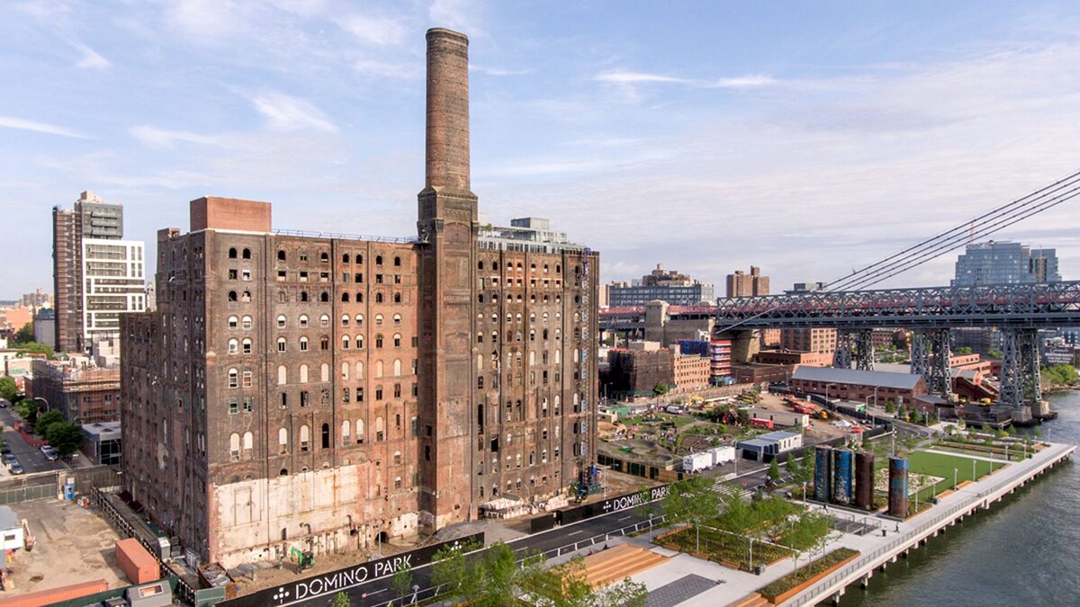 Domino Sugar Factory Domino Sugar Factory na Brooklynie