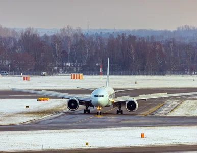 Miniatura: Odwołane loty, lód i śnieg. Duże problemy...