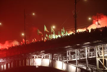 Na marszu pojawiły się też flagi ONR 