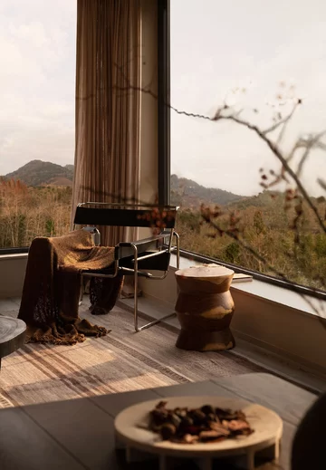 Wnętrza w kolorach ziemi, projekt Zoom Design Azja, Zoom Design, natura