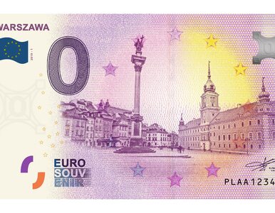Miniatura: Polskie 0 euro z wizerunkiem Warszawy....