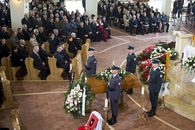 Pogrzeb Zyty Gilowskiej (fot. P. Tracz / KPRM)