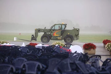 Potężna burza na Air Show 2017 w Radomiu 