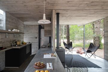 H3, betonowy dom letniskowy w&nbsp;Argentynie, proj. Luciano Kruk
