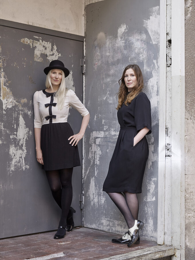 Sofia Lagerkvist i Anna Lindgren, studio Front