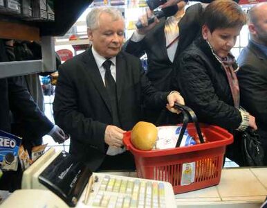 Miniatura: Kaczyński: zakupy w Biedronce nie są...