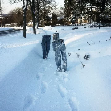 Zamarznięte spodnie 