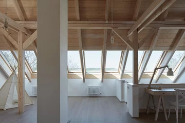 Renowacja podmiejskiego domku, projekt Kaa Studio Linka, forest, Kaa