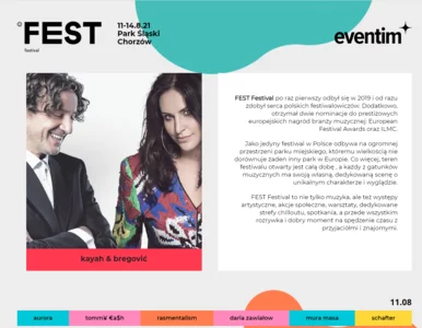 Miniatura: Oficjalny komunikat organizatora FEST...