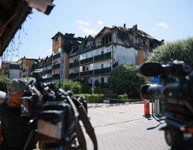 Miniatura: Sfotografowali początek pożaru w Ząbkach....