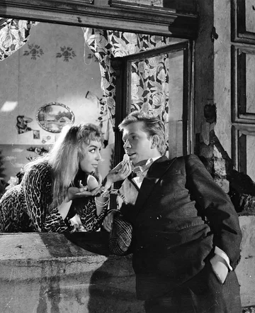 Kadr z filmu „Sygnały” w reżyserii Jerzego Passendorfera, n/z Kalina Jędrusik 
