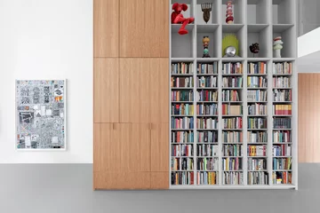 Mieszkanie kolekcjonera sztuki, projekt i29 I29, sztuka