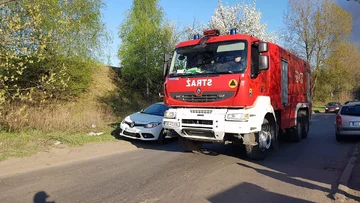 Pożar sortowni śmieci w Siemianowicach Śląskich 