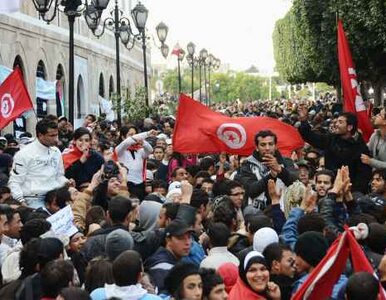 Miniatura: Prorządowa demonstracja w Tunezji...