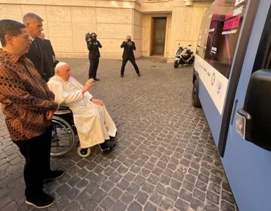 Miniatura: Papież Franciszek pobłogosławił polskiego...